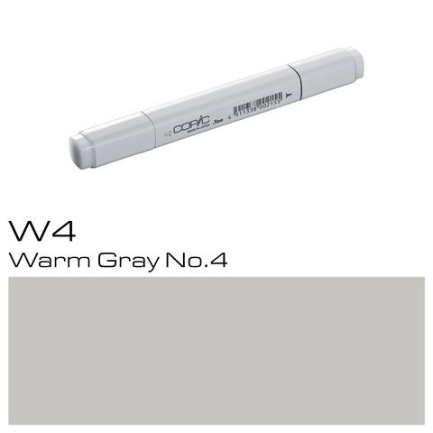 Copic Typ W - 4: Professioneller Layoutmarker in Warm Grey-3