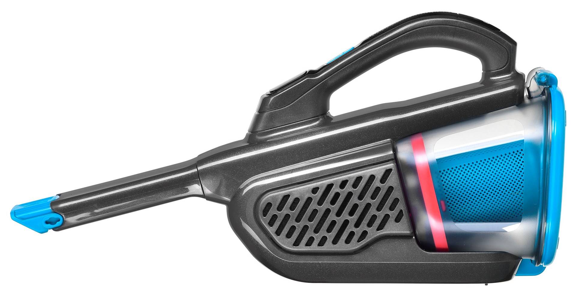 Black & Decker Akku-Handsauger 24 Wh 12 V Lithium Blau/Titanium-4