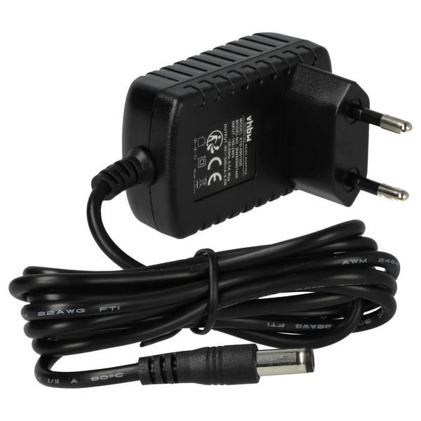 vhbw Netzteil kompatibel mit Ibanez Overdrive-Pedal | 1,45 cm