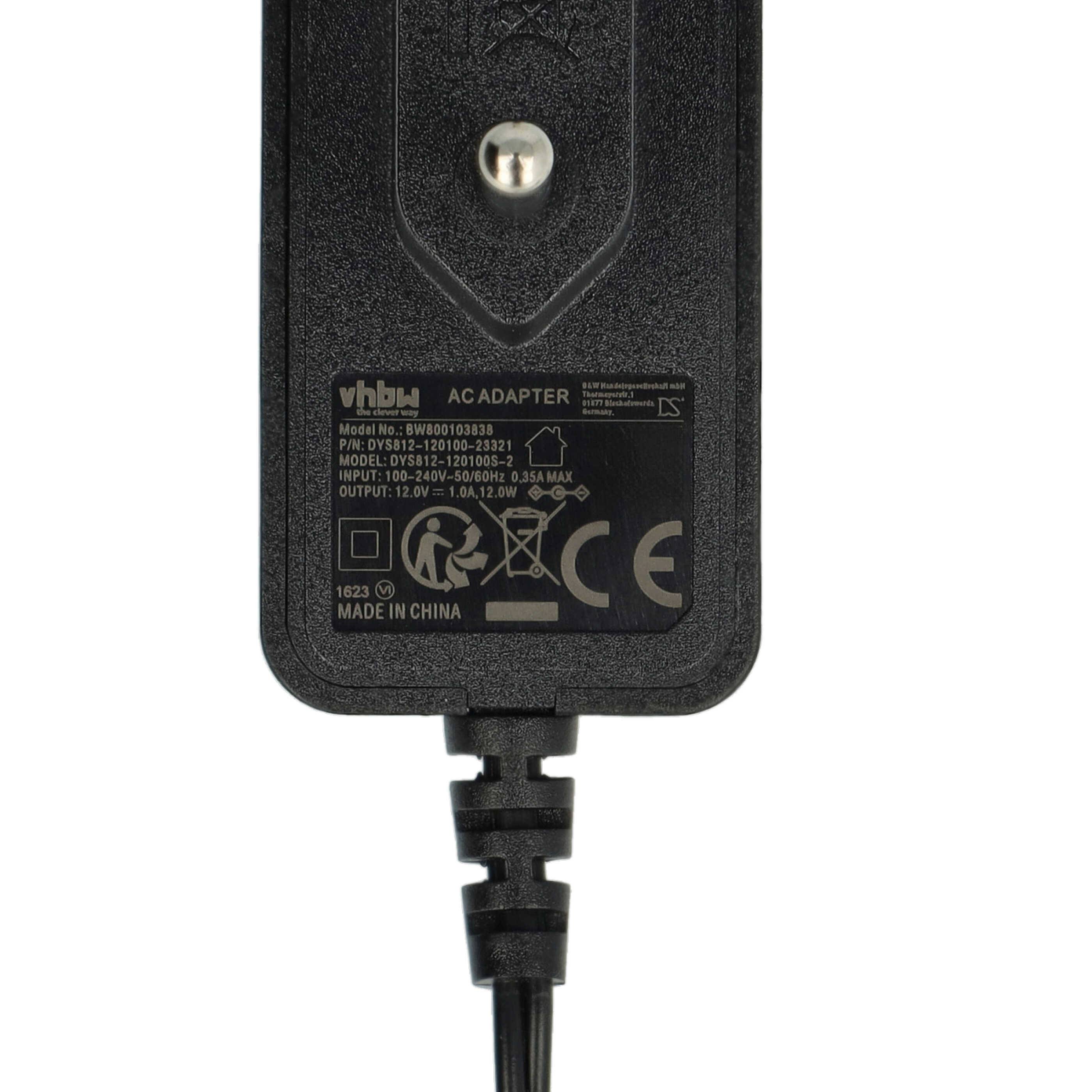 vhbw Netzteil Ersatz für T-Rex Power Supply 12V DC für Overdrive-Pedal | 125 cm-4