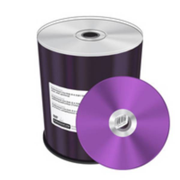 MEDIARANGE Professional Line - 100 x DVD-R - 4.7 GB 16x - Silber - mit Tintenstr