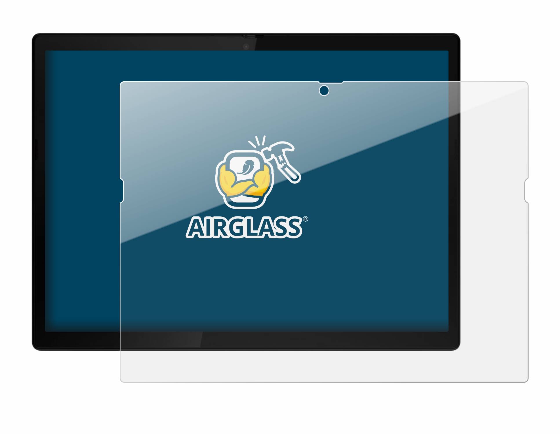 BROTECT Schutzglas für Lenovo ThinkPad X12 Detachable Gen 2 Schutzfolie Panzer Folie Glas Display Schutz klar-4