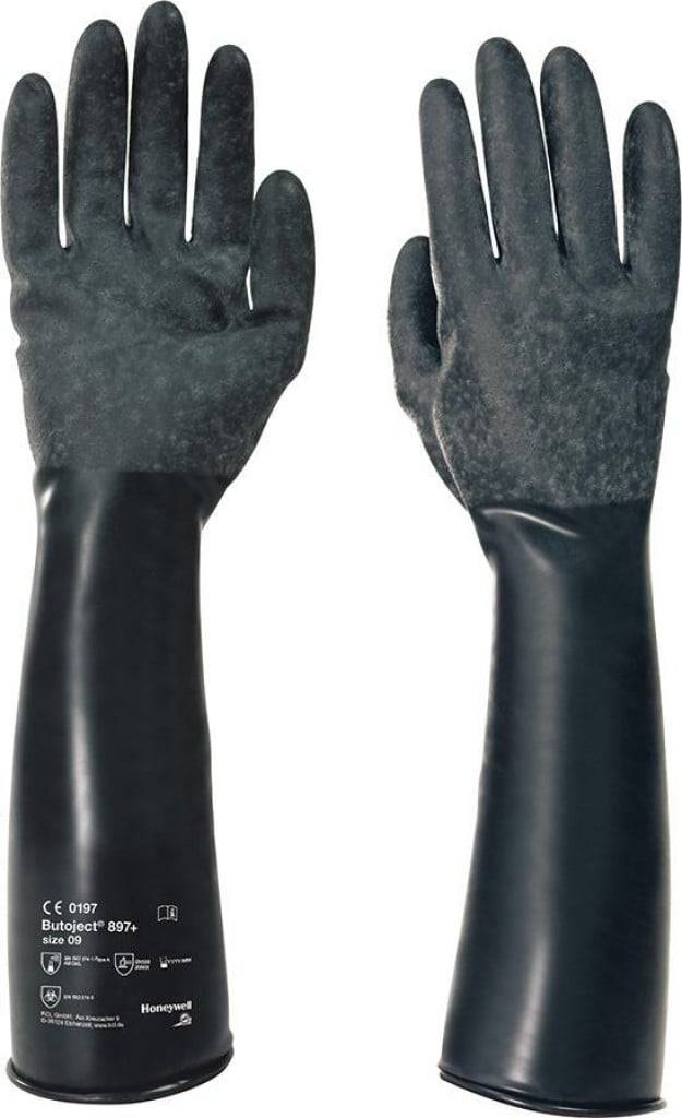 KCL Chemikalienhandschuh Butoject 897 Gr.9 Arbeitshandschuh-0