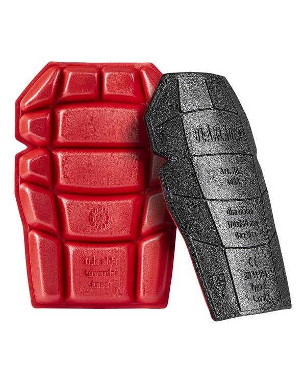 BLAKLÄDER Kniepolster schwarz/rot Gr.onesize Knieschoner