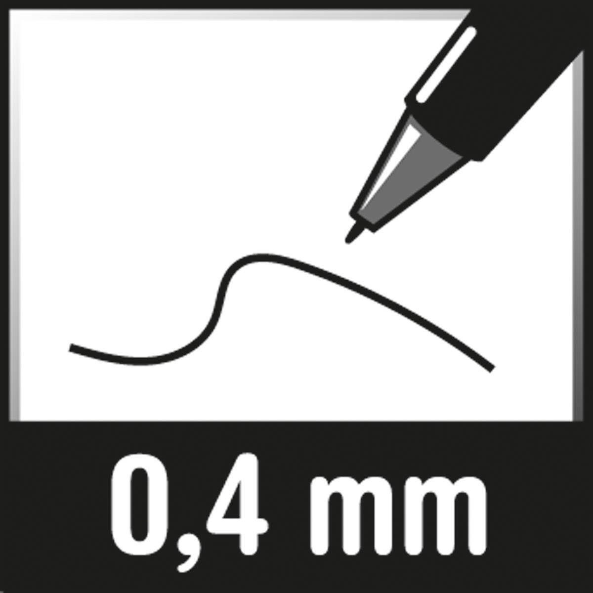 Gelschreiber G2 Mine 0,4mm schwarz-1