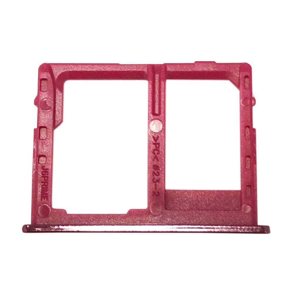 Simkarten Halter für Samsung Galaxy J4 Plus J415F 2018 Card Tray SD Rose Rot-1