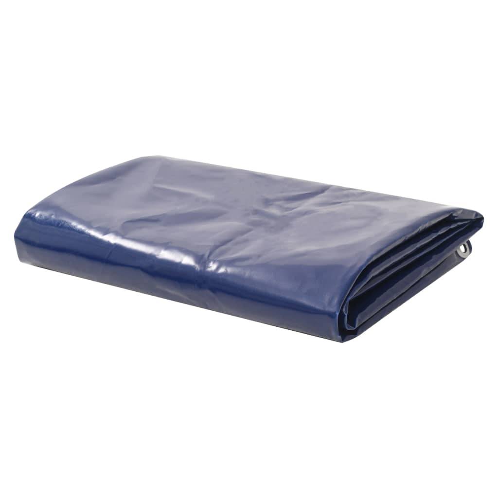 vidaXL Abdeckplane 650 g/m² 3x3 m Blau-0