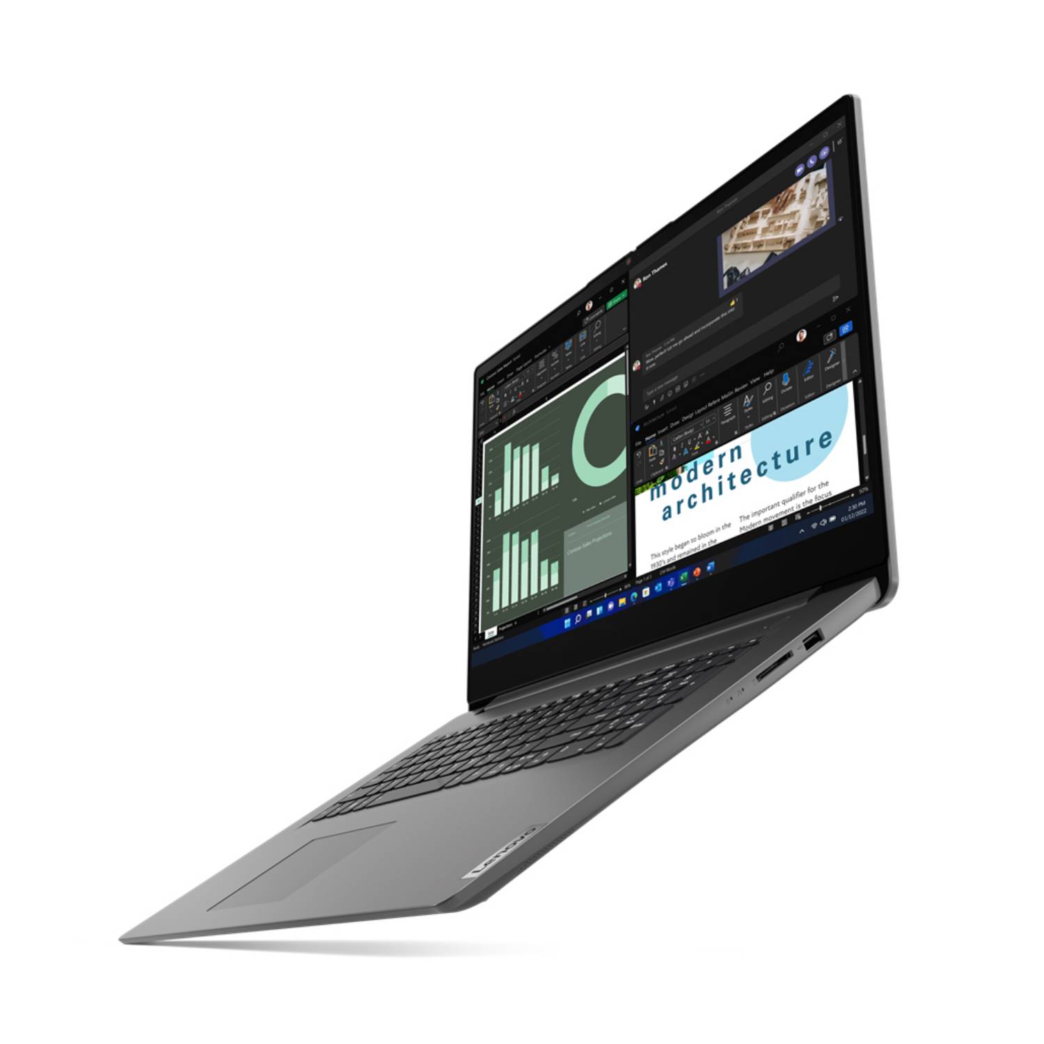 Lenovo V17 G4 IRU, Intel® Core™ i7, 43,9 cm (17.3"), 1920 x 1080 Pixel, 16 GB, 512 GB, Windows 11 Pro-4