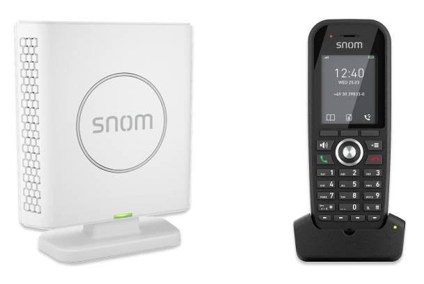 Snom m430 - Schnurloses VoIP-Telefon mit Rufnummernanzeige-2