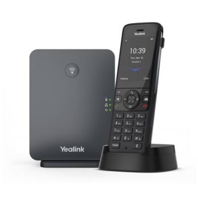 Yealink W78P - Schnurloses VoIP-Telefon - mit Bluetooth-Schnittstelle mit Rufnummernanzeige-0