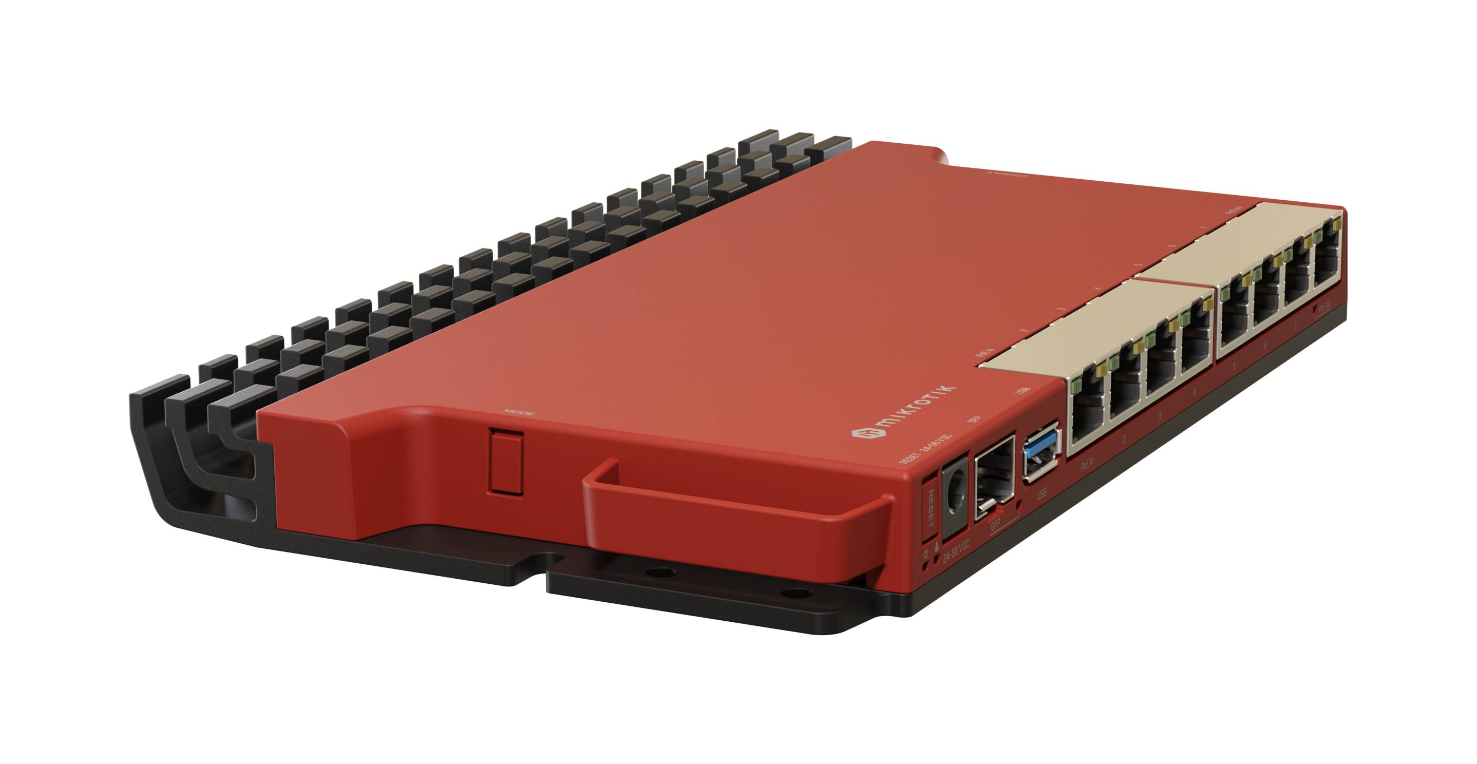 MikroTik L009 Series L009UIGS-RM - - Router - 9-Port-Switch - 1GbE - 2.5GbE - 2,-2