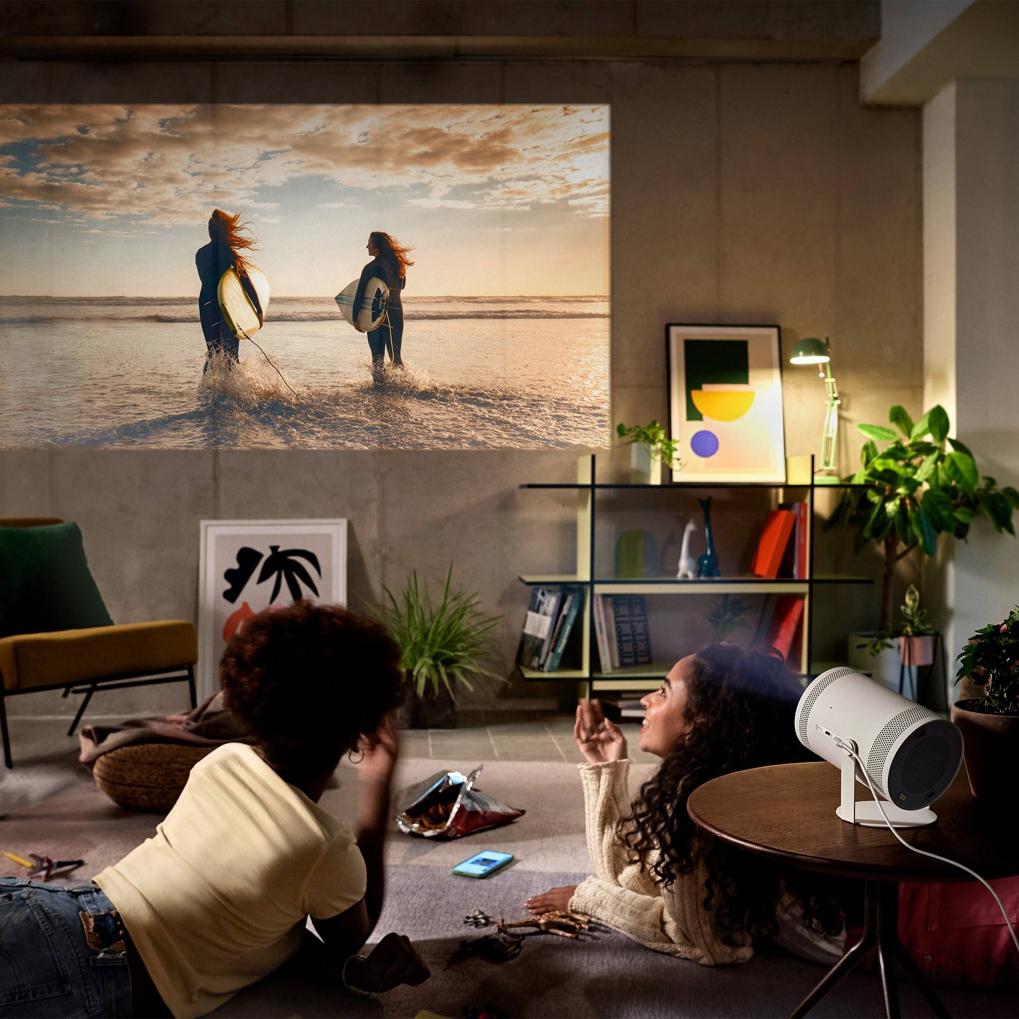 Samsung The Freestyle LFF3C Beamer, 1920 x 1080 Full HD, 300 Lumen-2