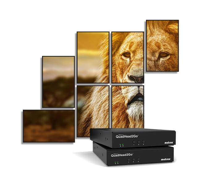 MATROX - QuadHead2Go Multi-Monitor Controller Appliance-2