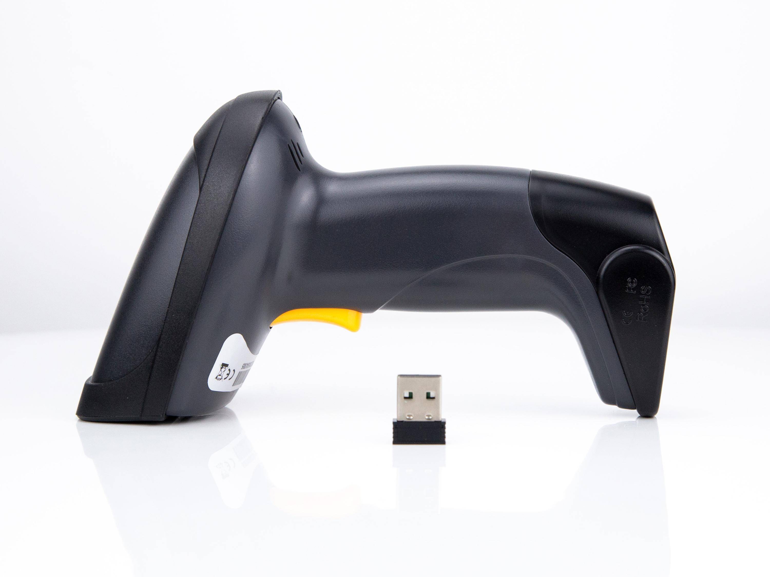 Equip Drahtloser 1D Laser-Barcodescanner, mit Ständer, Tragbares Barcodelesegerät, 1D, LED, Codabar,-2