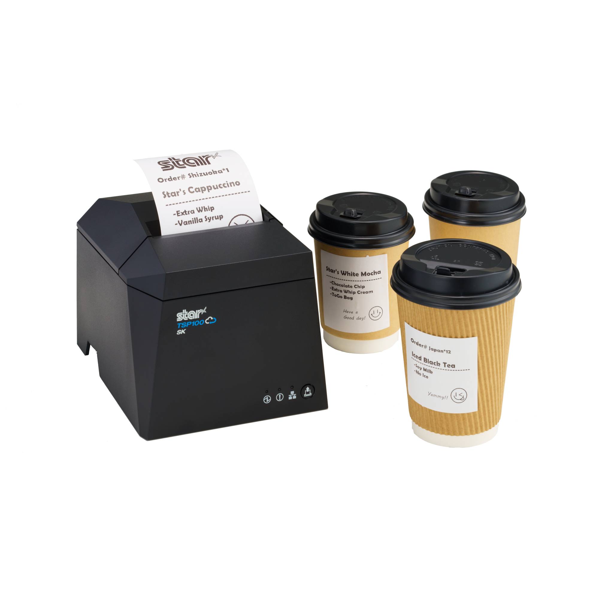 Star Micronics TSP143IV-UE SK GY E+U linerless - Etiketten-/Labeldrucker - Thermotransferdruck-2