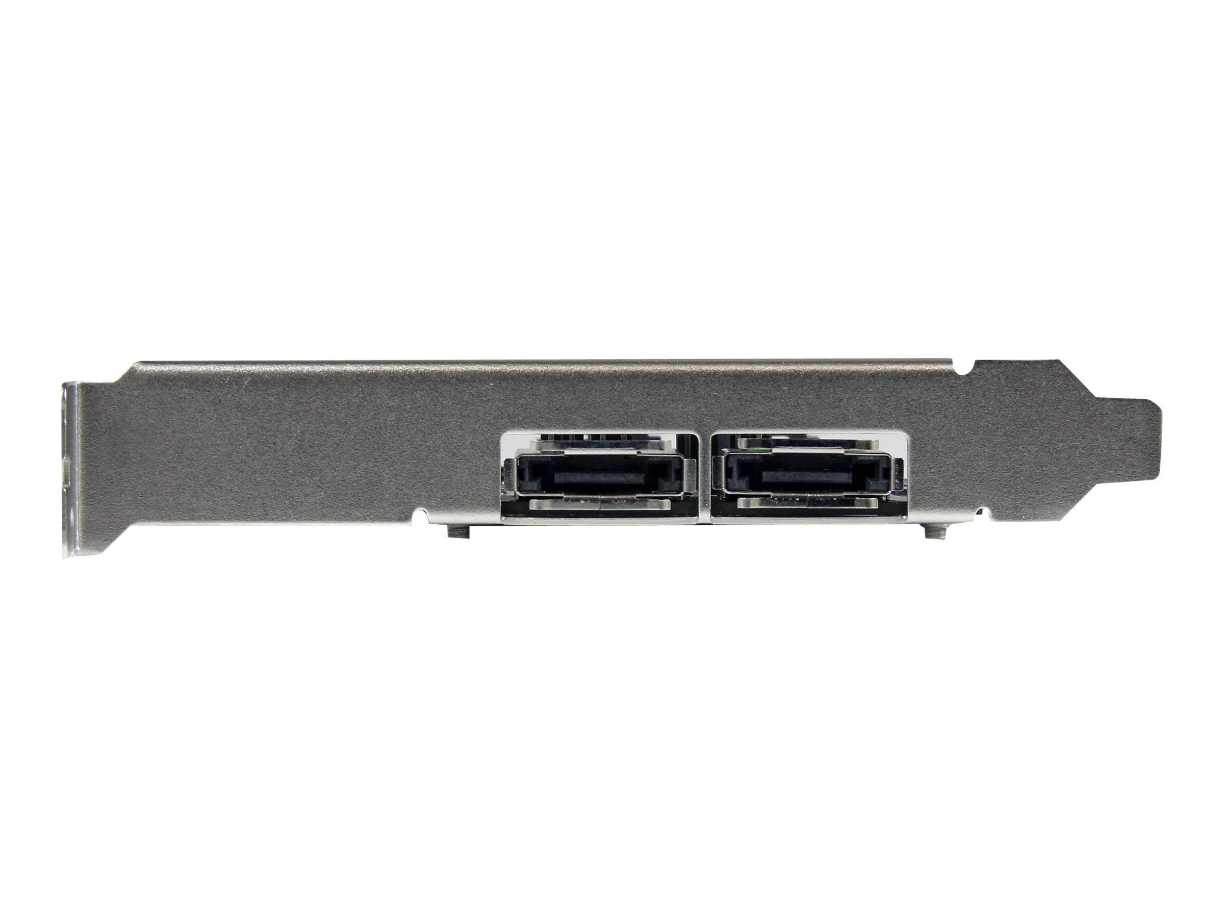 StarTech.com 2 Port SATA III PCI Express Schnittstellenkarte - 2 Port Serial-ATA 6GB/s PCIe Karte - Speicher-Controller-3