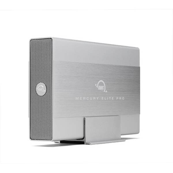 OWC Mercury Elite Pro, HDD / SSD-Gehäuse, 3.5", 5 Gbit/s, USB Anschluss, Silber
