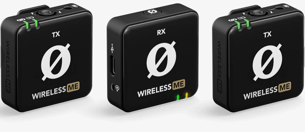RODE RØDE Wireless ME Dual, Lavalier-Mikrofon, RF Wireless, 100 m, Omnidirektional, Akku, Kamera-Montageaufnehmer-1
