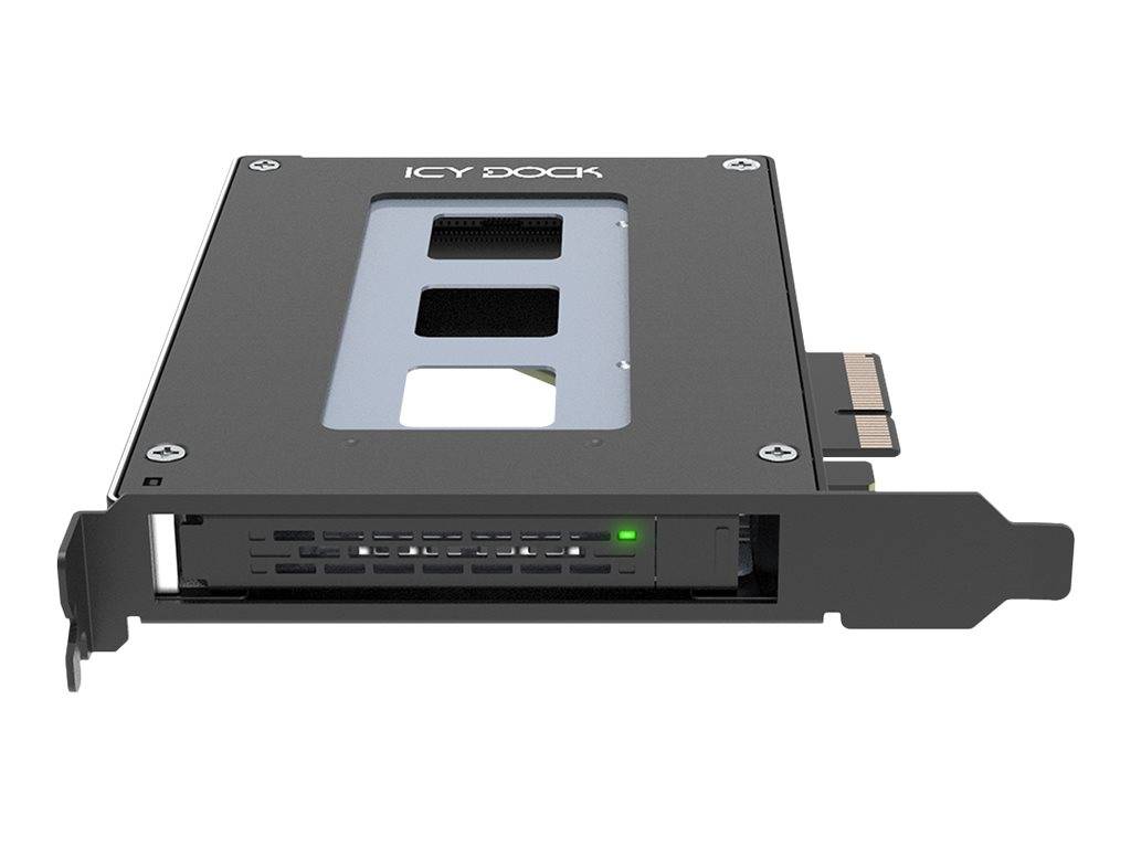 Icy Dock ToughArmor MB111VP-B - Mobiles Speicher-Rack - U.2 / U.3 SSD Mobilrack - 2.5" (6.4 cm)-2