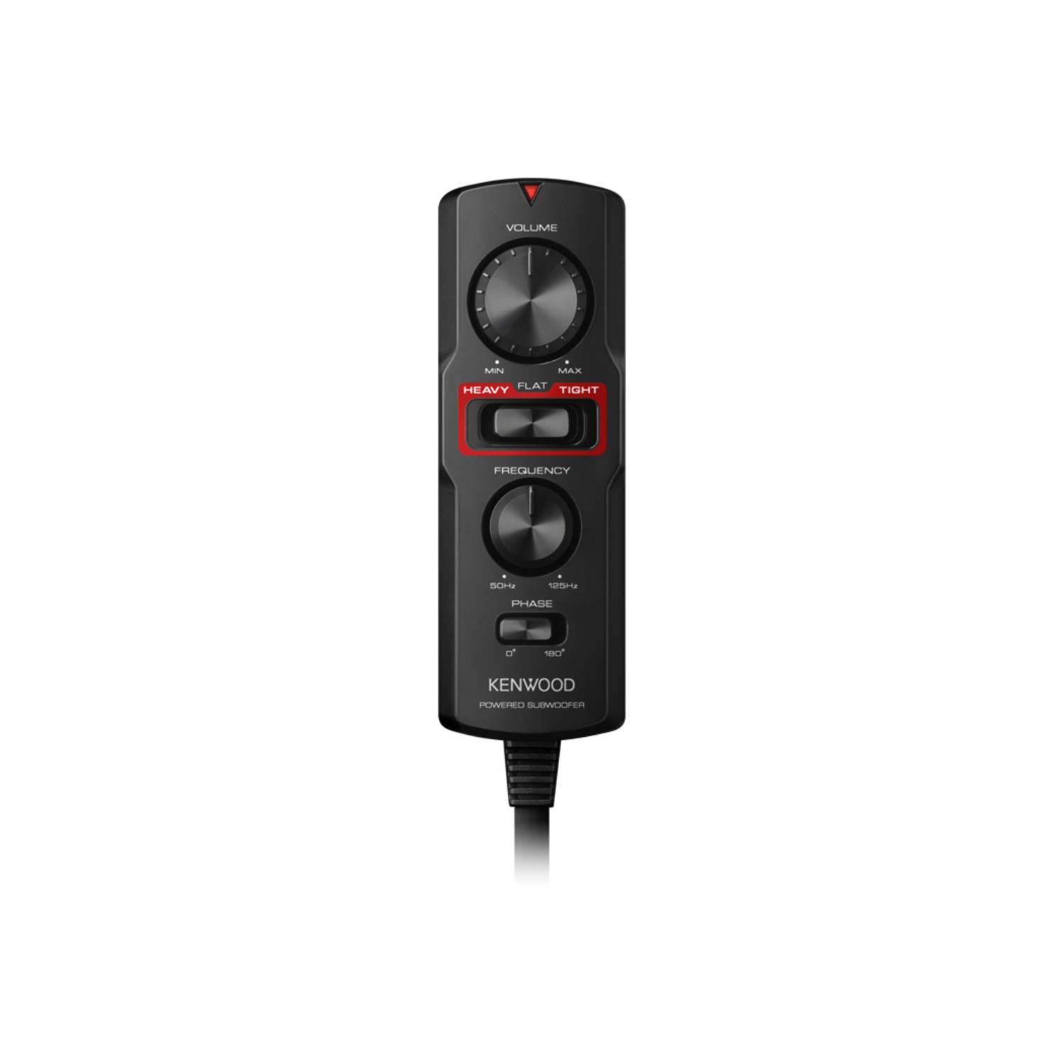 Kenwood Electronics KSC-PSW7EQ, Vorgeladener Subwoofer, Aktiver Subwoofer, 160 W, 40 - 200 Hz-0