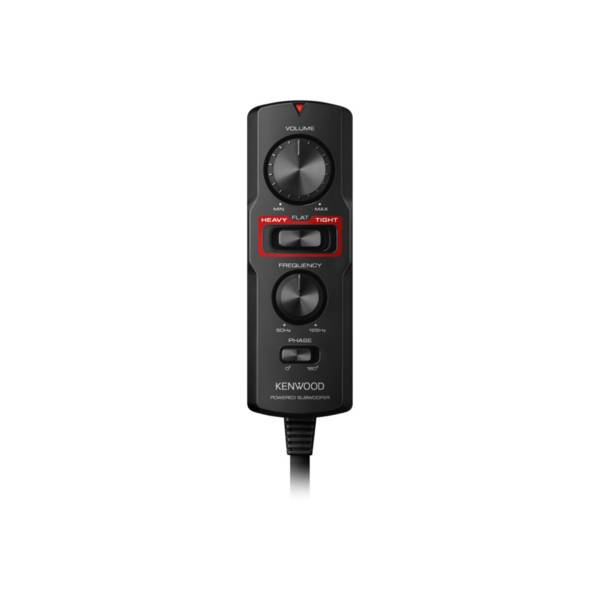 Kenwood Electronics KSC-PSW7EQ, Vorgeladener Subwoofer, Aktiver Subwoofer, 160 W, 40 - 200 Hz