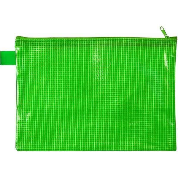 Reißverschlusstasche A5 EVA-Material grün