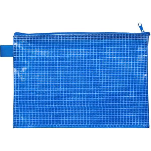Reißverschlusstasche A5 EVA-Material blau-0
