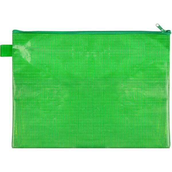 Reißverschlusstasche A4 EVA-Material grün-0