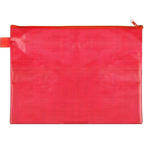 Reißverschlusstasche A4 EVA-Material rot