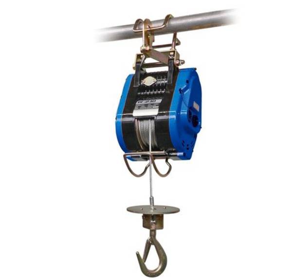 PLANETA Elektrobauseilzug BW-160, Tragfähigkeit 160 kg, Hubhöhe 30 m, Seil Ø 5 mm, 1770 N/mm²