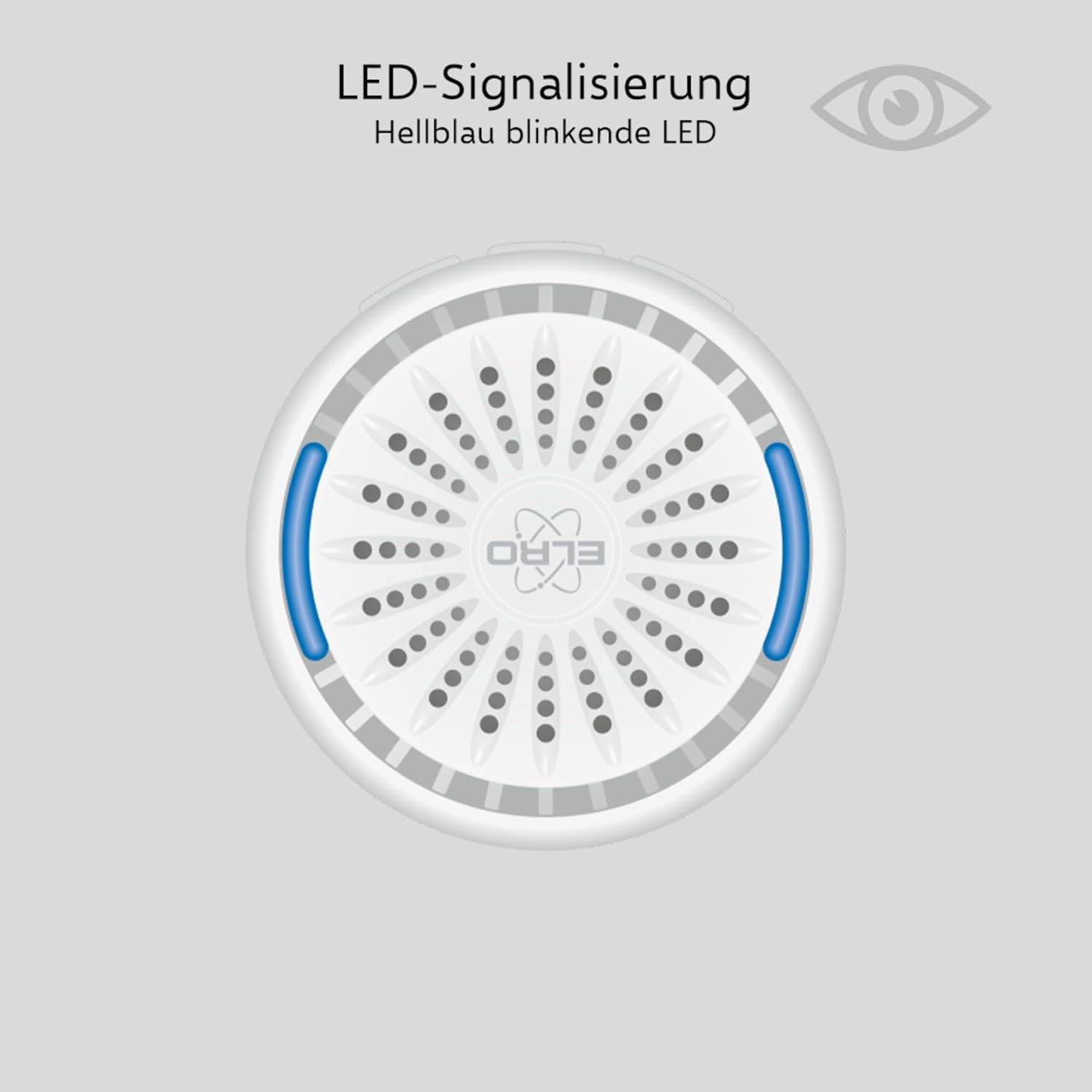 ELRO DB2000 Funk-Türklingel-Set - mit 2 kompakten Steckempfängern - Reichweite 200 Meter - IP65 wasserdicht-2