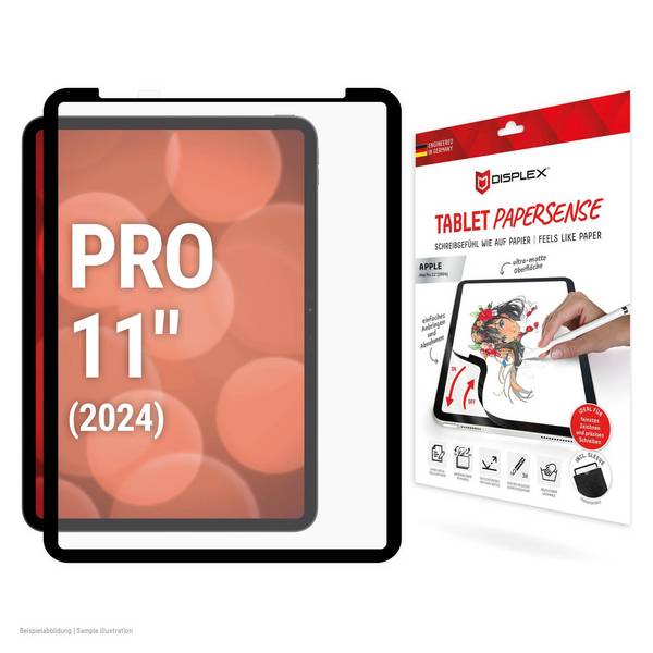 E.V.I. - Displex TABLET PAPERSENSE für iPad Pro 11'' 2024 - wiederablösbare