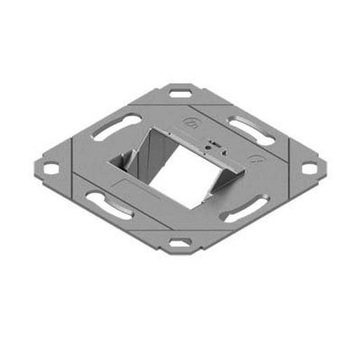 5St. Easylan CKVD1DS Designfähige Modulaufnahme (ohne Abdeckung), 1-fach, 2-fach-0