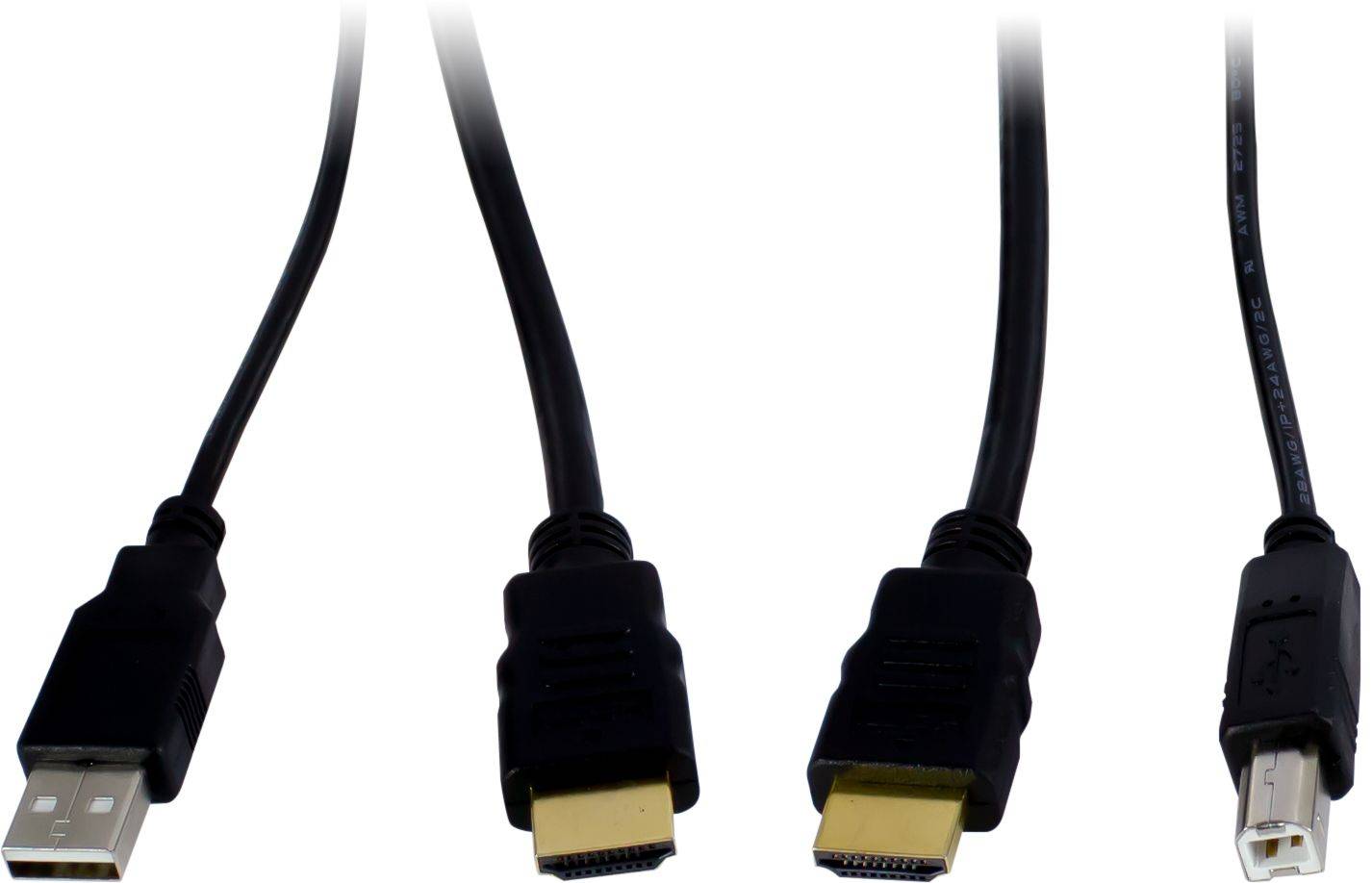 Inter-Tech KVM Dongle Kt-150H RJ45 zu Hdmi-1