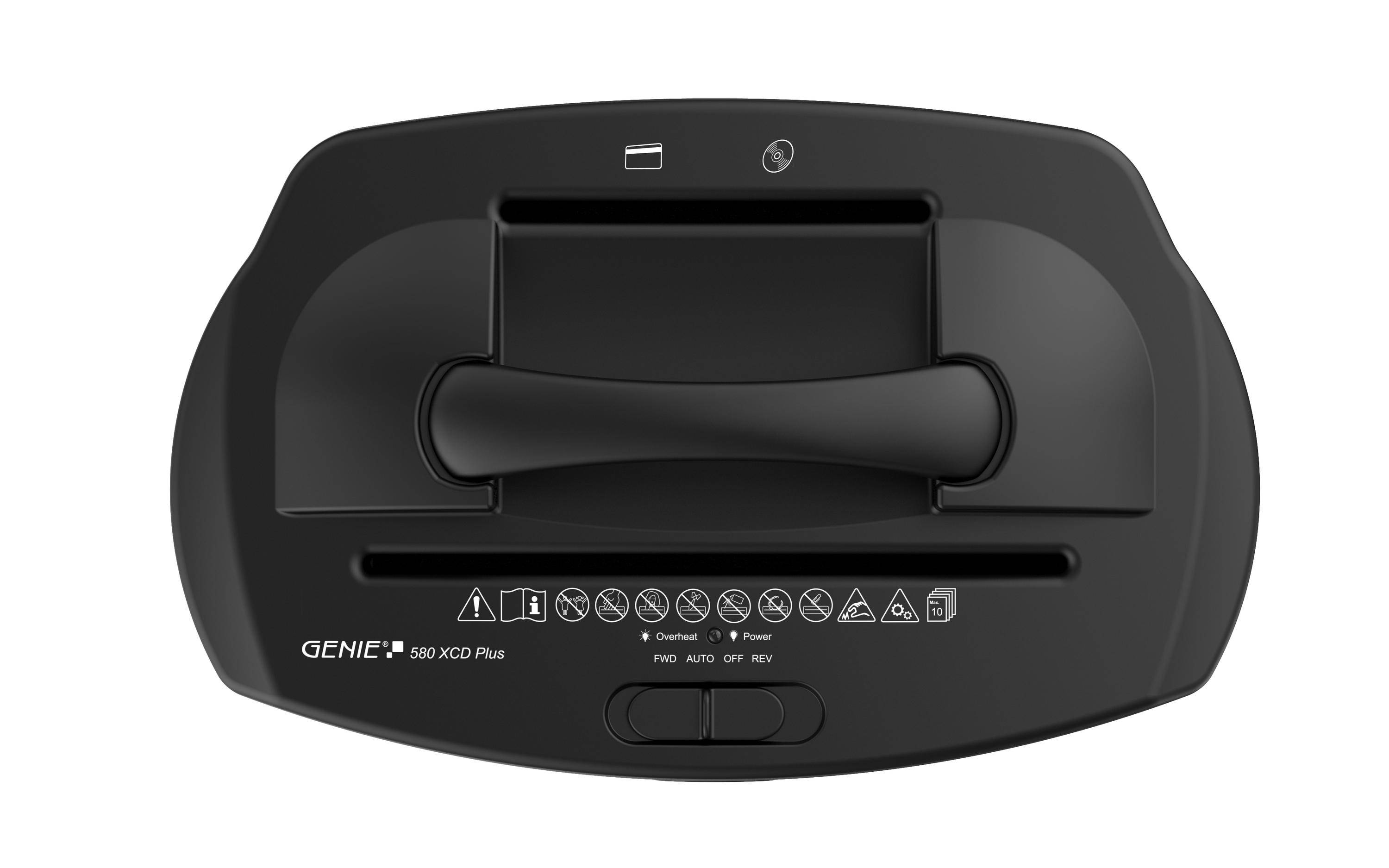 GENIE - Aktenvernichter 580 XCD Plus schwarz-3