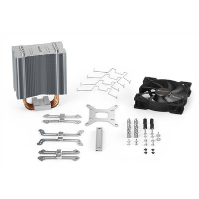 BeQuiet PURE ROCK 2 Chipsatz-Kühler mit Lüfter AMD® AM5, AMD® AM4, Intel® LGA 2066, Intel® LGA 2011-V3, Intel® LGA 1700,-6
