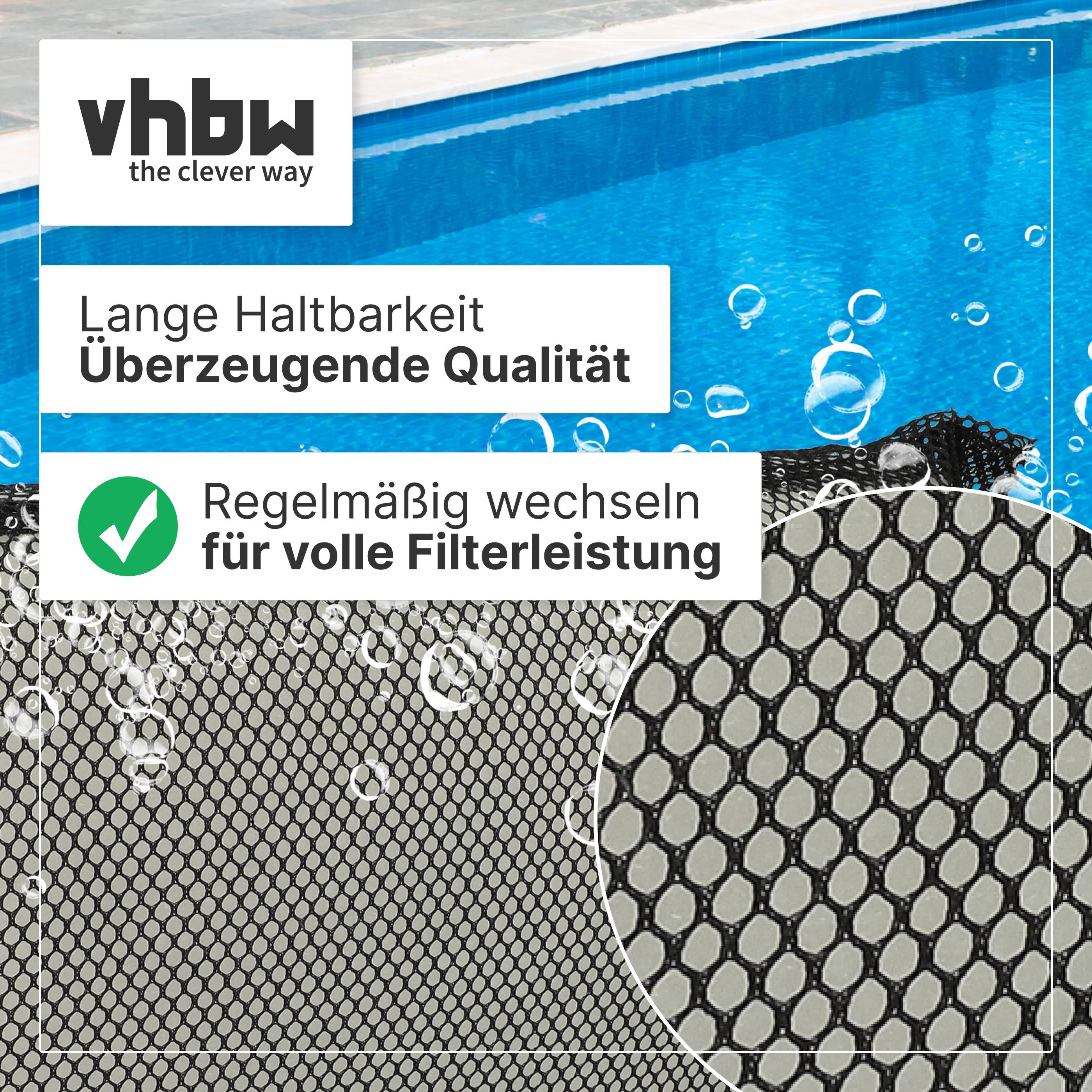 vhbw 4x Filterpad kompatibel mit Interline 5220 Poolsauger | Poolroboter - Feinfilter, 25 x 16 x 4 cm-1