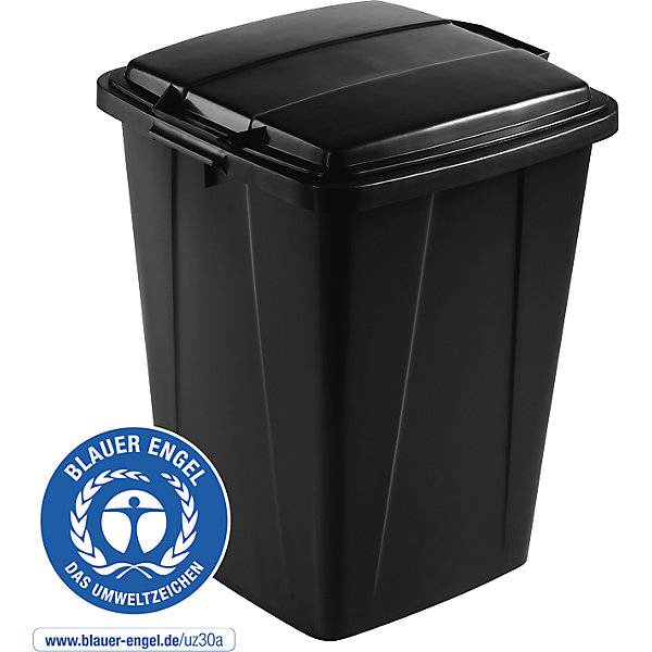 Wertstoffbehälter DURABIN® ECO Volumen 90 l HxBxT 610 x 520 x 490 mm schwarz. Durable | Hunke & Jochheim GmbH &-0
