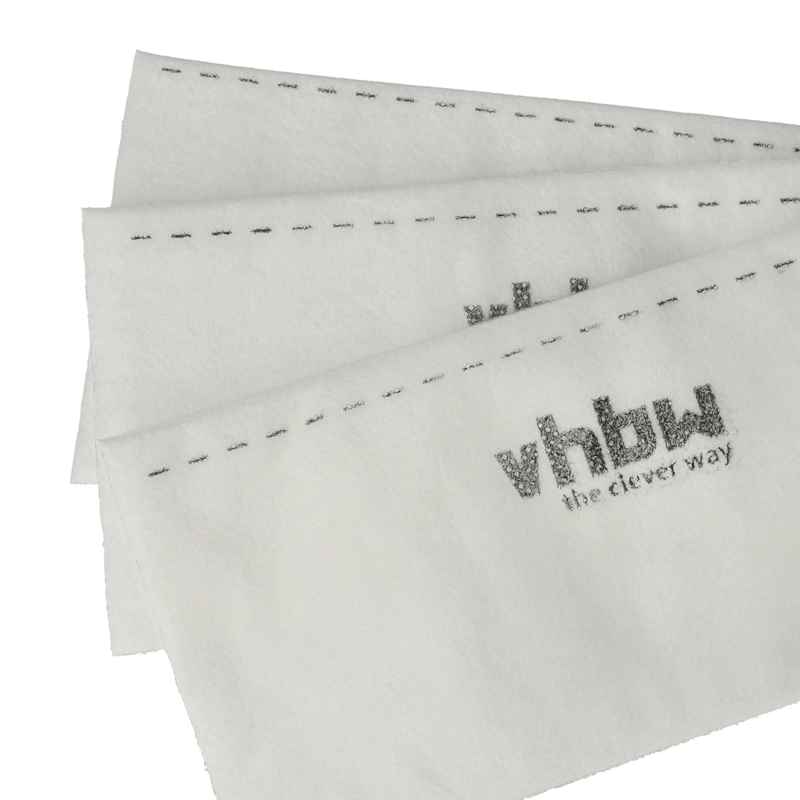 vhbw 6x Staubsaugerfilter kompatibel mit Miele Classic C1 Staubsauger | Abluftfilter Weiß-4