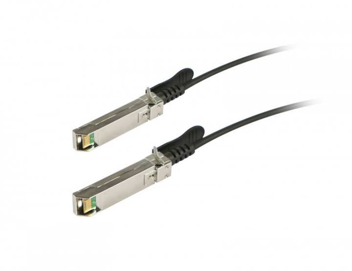 ALLNET SFP+/SFP+ - 10Gbit - 7m Schwarz - Silber Glasfaserkabel - LWL-1