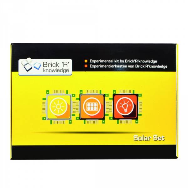 Brick´R´Knowledge ALL-BRICK-0484 Solar Set Erneuerbare Energien Experimentier-Set-1
