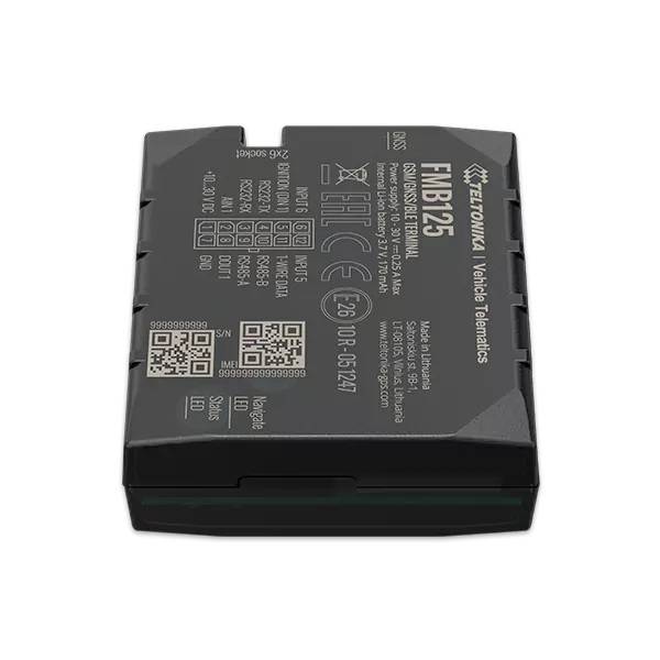 Teltonika FMB125 - 0,128 GB - Mikro-USB - RS-232/485 - Wiederaufladbar - Lithium-1