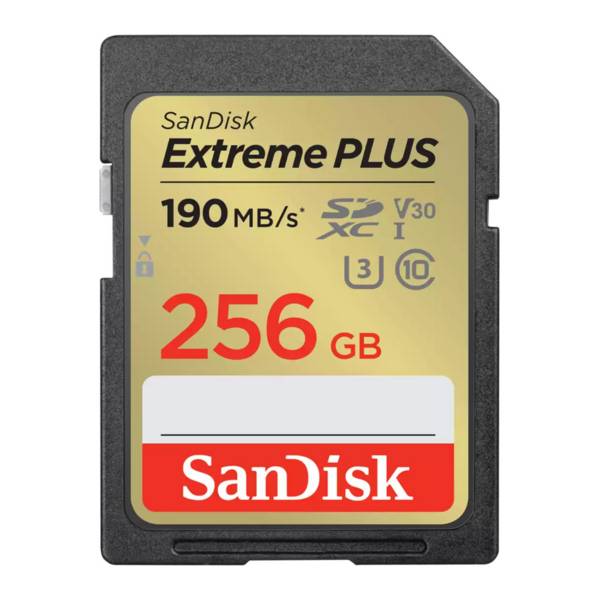SANDISK - Extreme Plus - Flash-Speicherkarte - 256 GB - Extended Capacity SD (SDXC)