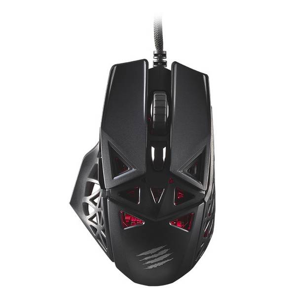 Mad Catz M.O.J.O. M1 - Maus - ergonomisch - FürRechtshänder - optisch - 6 Tasten