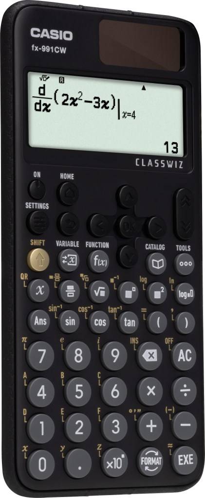 FX-991CW Taschenrechner Tasche Wissenschaftlicher Schwarz-3