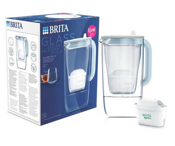 1050452 Wasserfilter Aufsatz-Wasserfilter 2.5 l Blau - Weiss