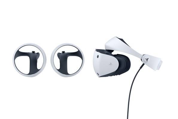 Sony PlayStation VR2 Dediziertes obenmontiertes Display Schwarz - Weiß-1