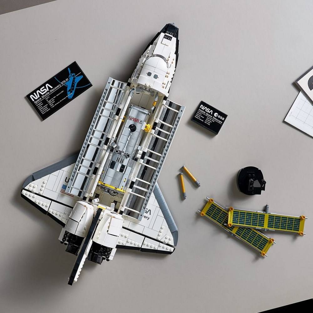 LEGO ICONS NASA Space Shuttle Discovery Home & Living Spielwaren Kreativ- & Lernspielzeug-5