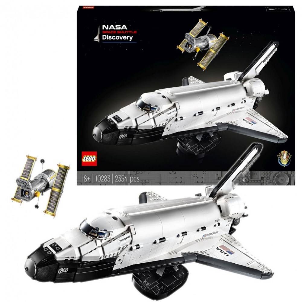 LEGO ICONS NASA Space Shuttle Discovery Home & Living Spielwaren Kreativ- & Lernspielzeug-1