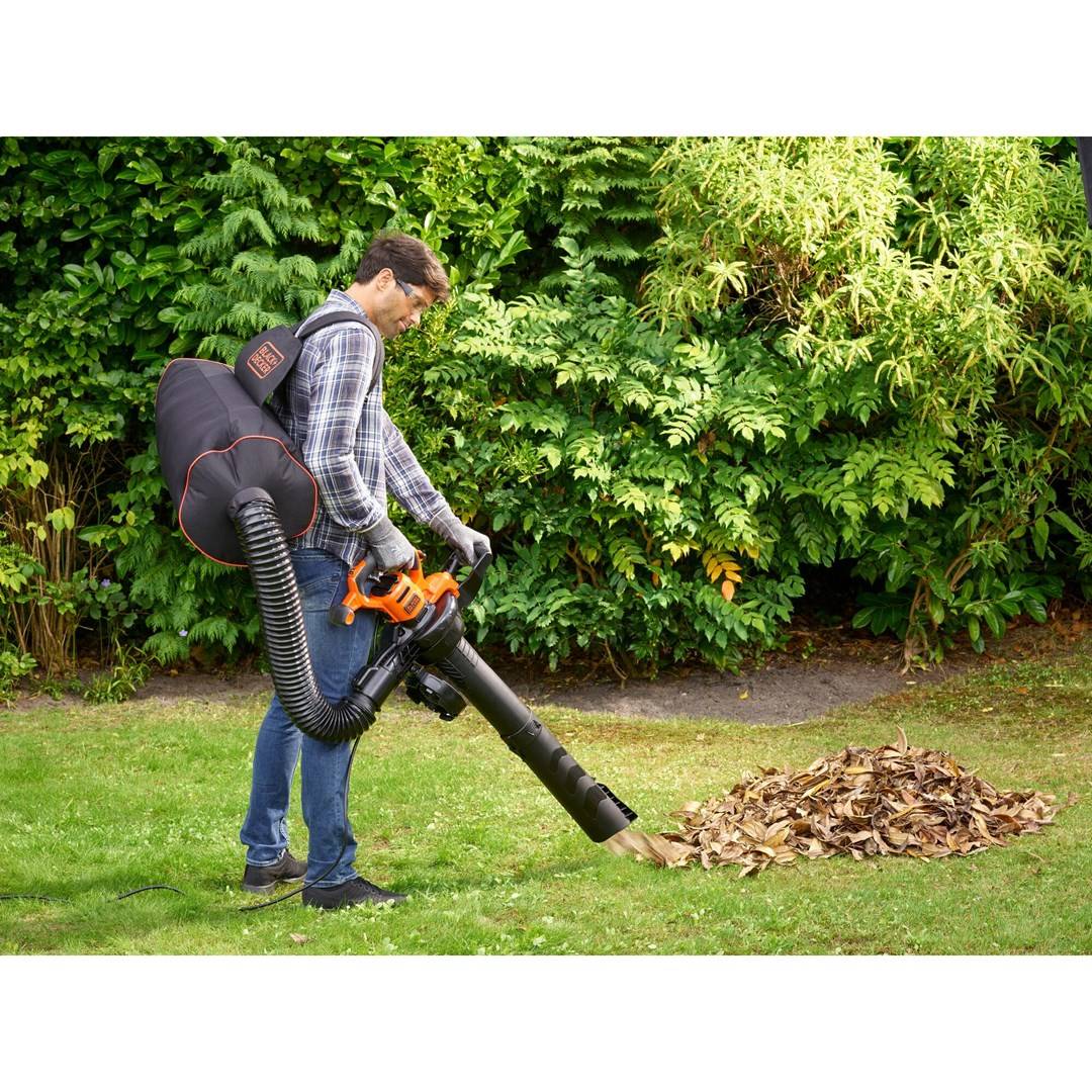 BLACK+DECKER BEBLV300-QS - Gartensauger/Laubbläser - elektrisch - 3000 W - 900 m³/Std. - 404 km/h-5